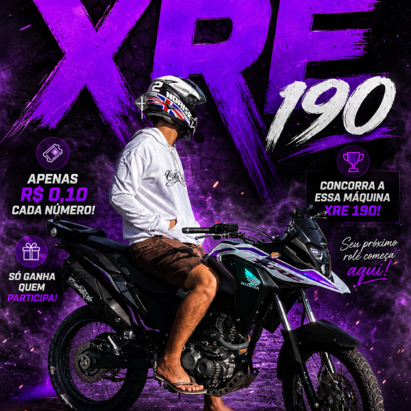 PRE-VENDA !!! XRE 190 OU 20K NO SEU P!X 